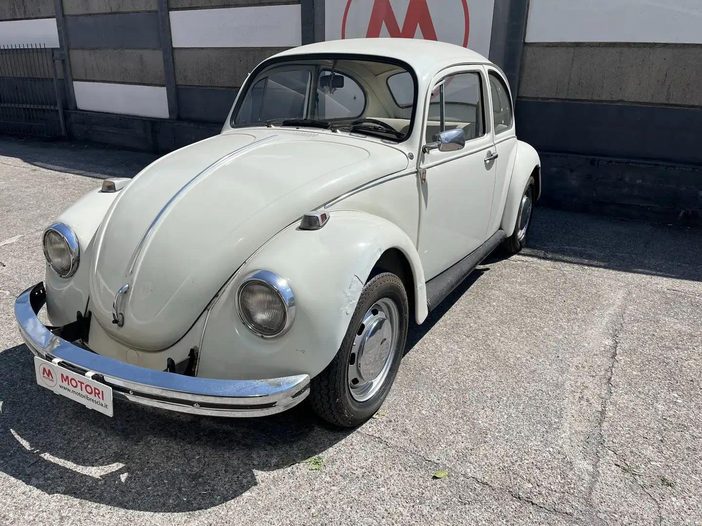 Volkswagen Maggiolino Vetro Piatto Wit - 1