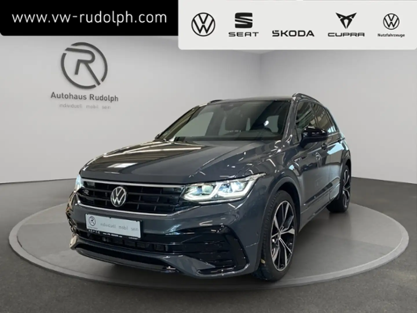 Volkswagen Tiguan 2.0 TDI DSG R-Line "Black Style" KLIMA LED NAVI L Grau - 1