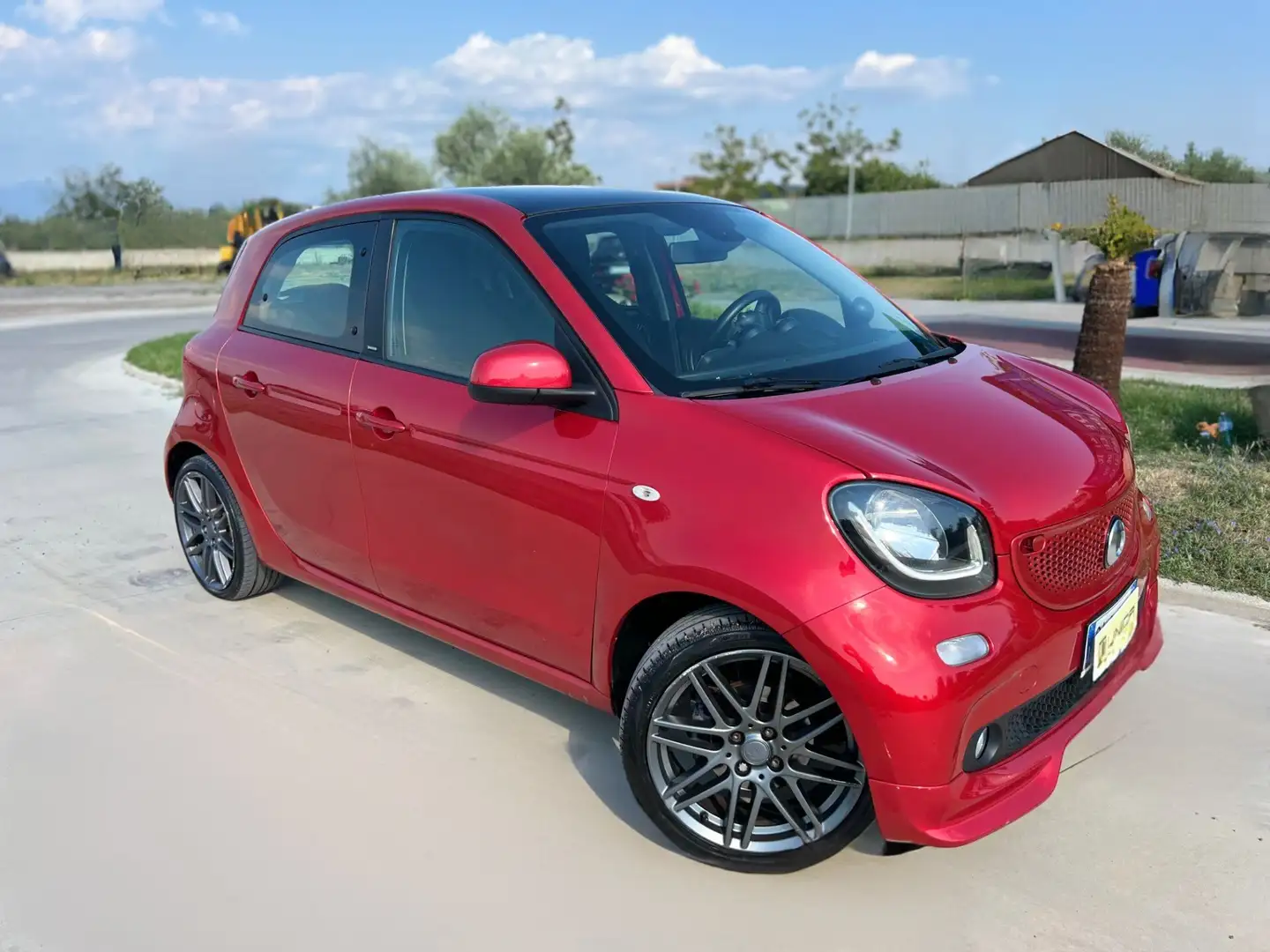 smart forFour FORFOUR 900 TURBO 90cv ALLESTIMENTO BRABUS Rosso - 1