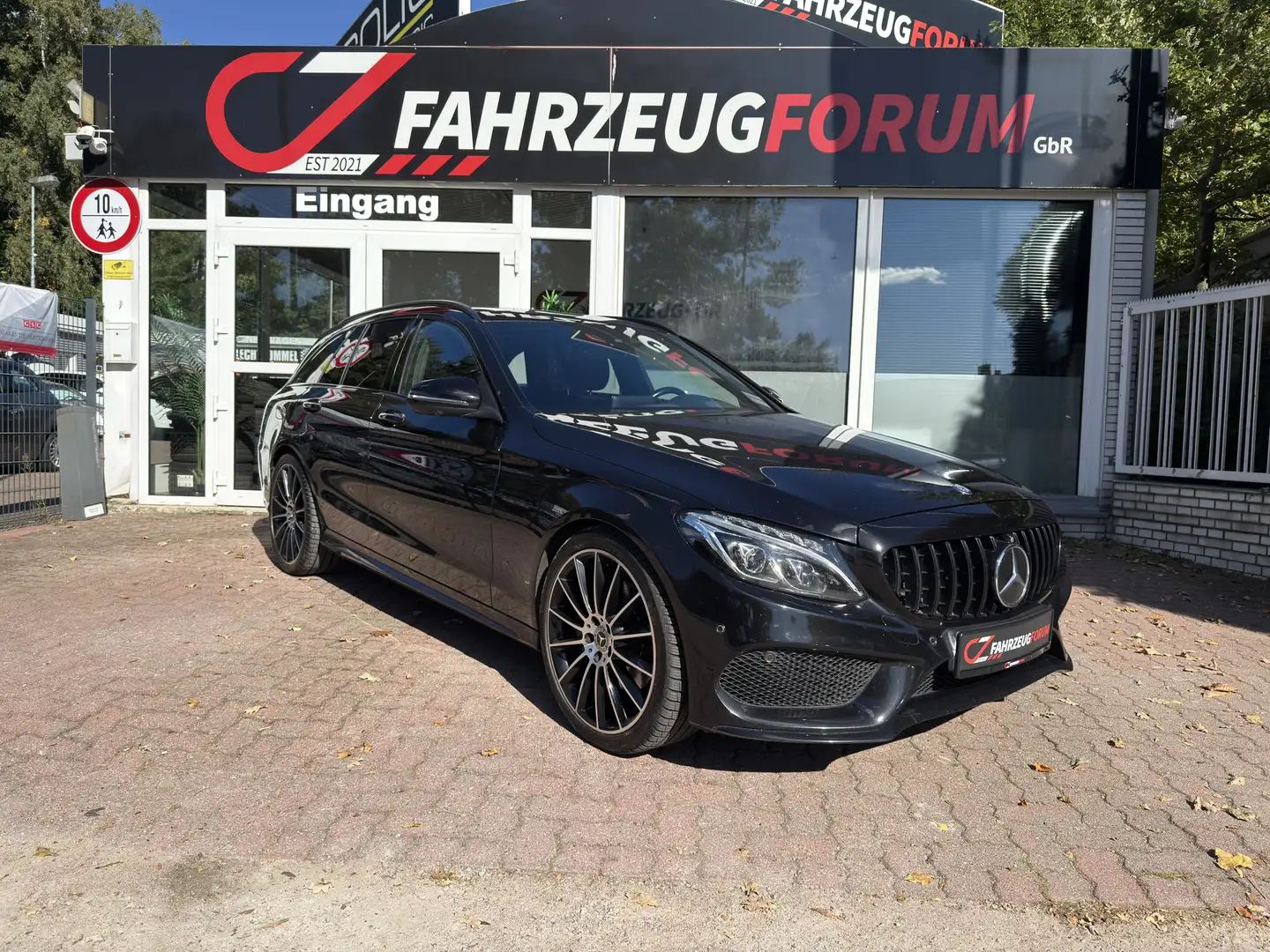 Mercedes-Benz C 400 T 4Matic HUD*360° Kamera*Burmester*DAB+ Negru - 2