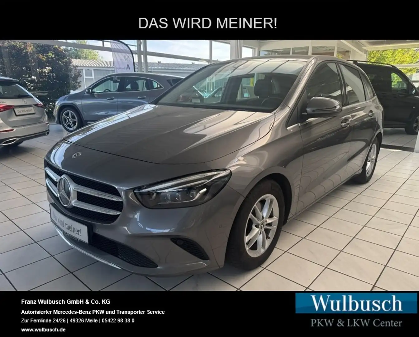 Mercedes-Benz B 200 d SpurW KAM PDC SpurH AUT KlimaA FLA LED Grau - 1