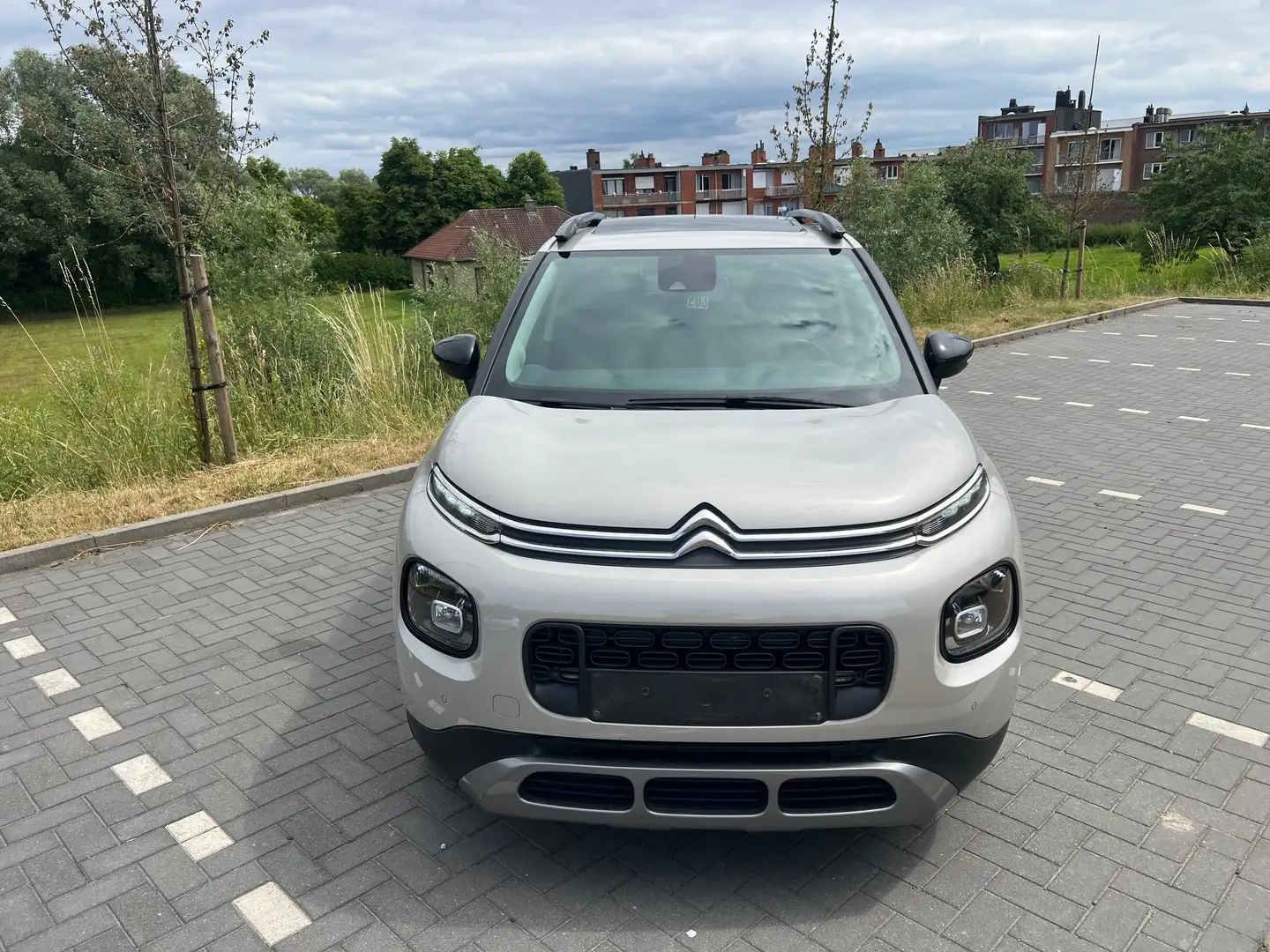 Citroen C3 Aircross 1.2-GPS-TOIT PANO-CUIR-COURROIE OK ! Grijs - 2