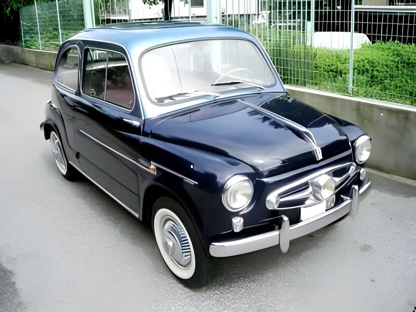 Fiat 600 Cisitalia Bleu - 1
