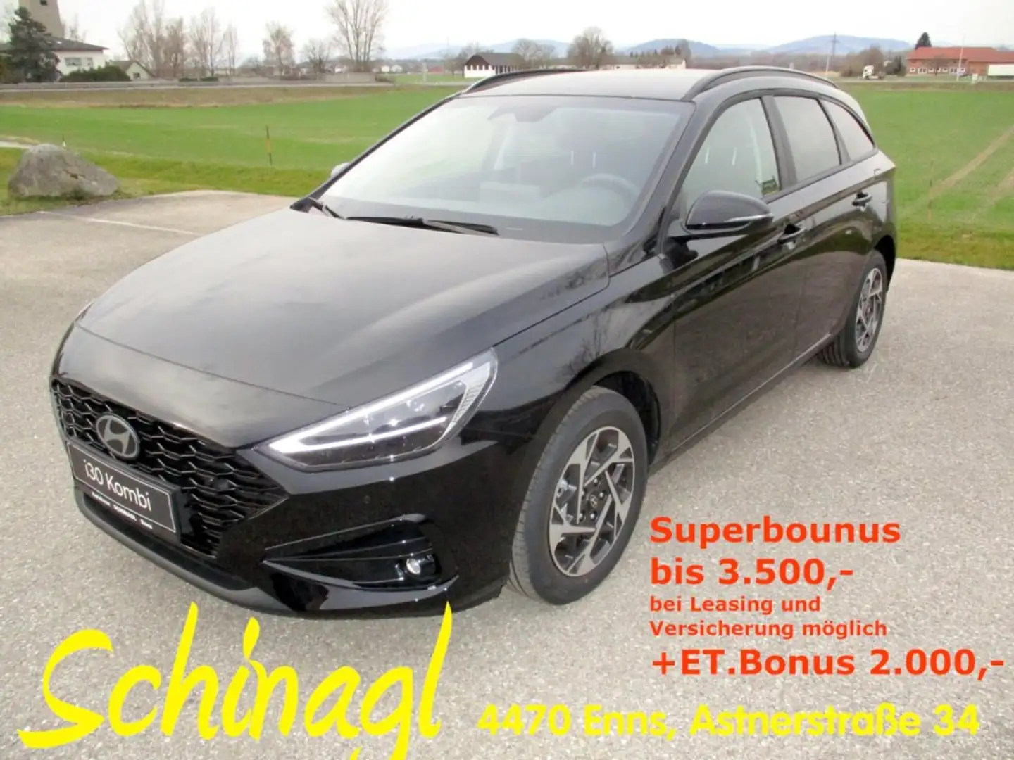 Hyundai i30 Kombi - PD GO 1.0 T-GDI c6kg1-OO3 Schwarz - 1