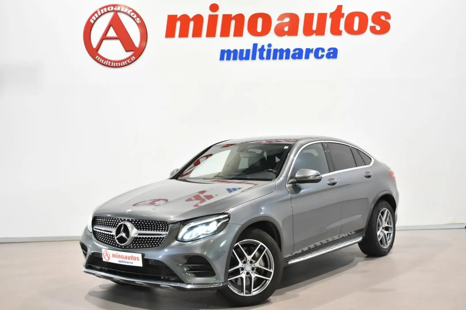 Mercedes-Benz GLC 220 Coupé 220d 4Matic Aut. Grijs - 2