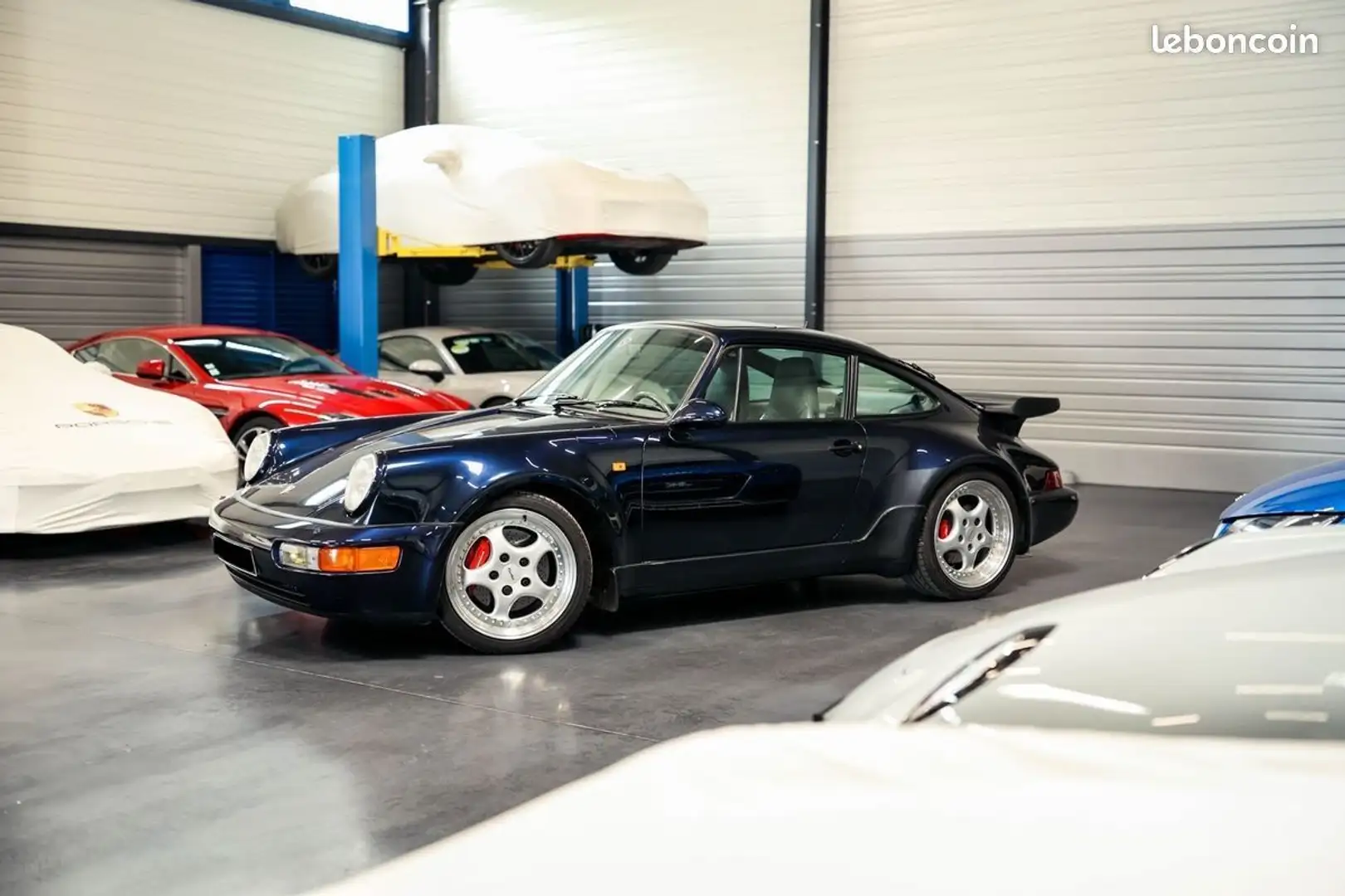 Porsche 911 965 TURBO 3,6L 360cv 46000km Française Collector ASPHALT MOTORS COLLECTION Blauw - 2