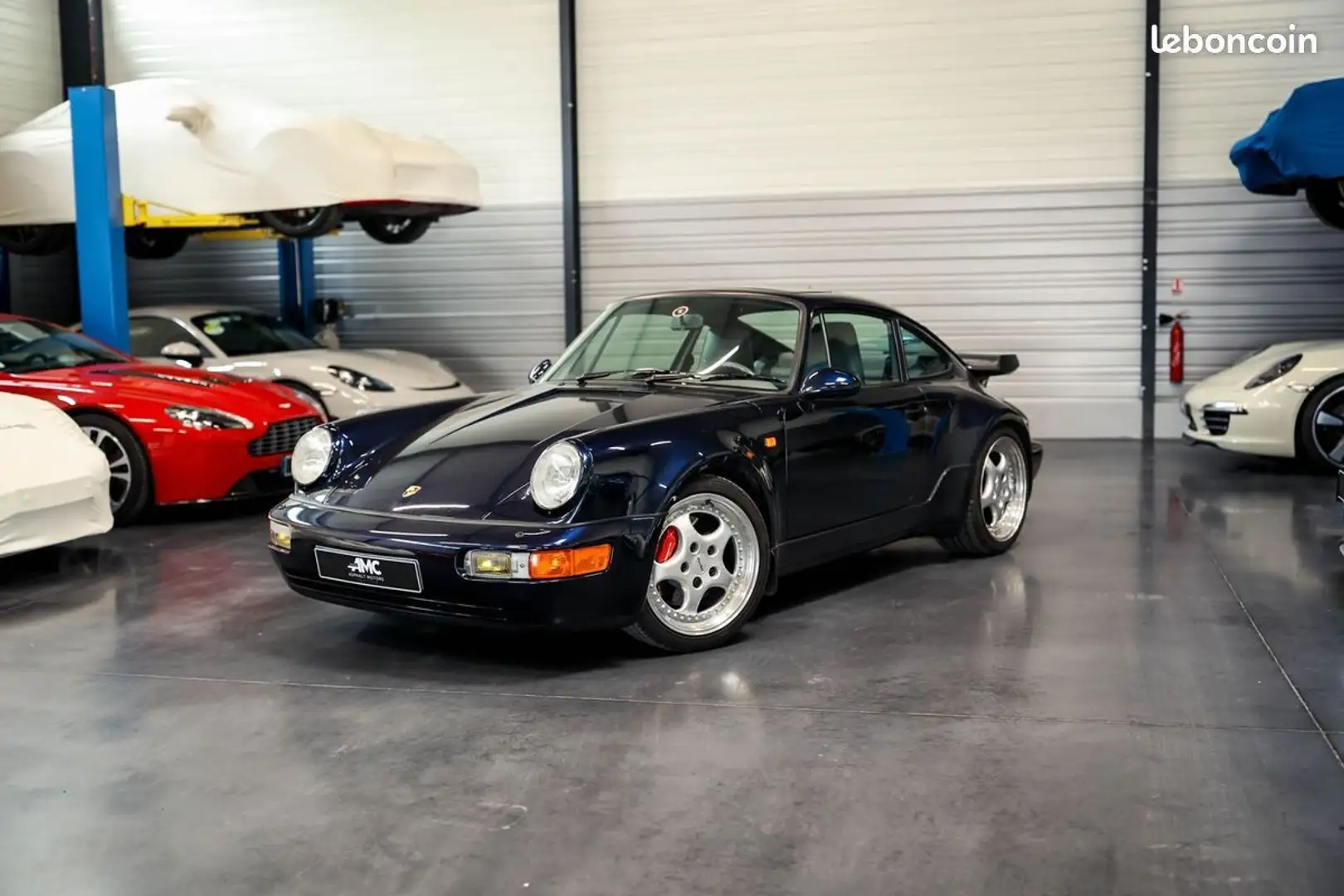 Porsche 911 965 TURBO 3,6L 360cv 46000km Française Collector ASPHALT MOTORS COLLECTION Blauw - 1