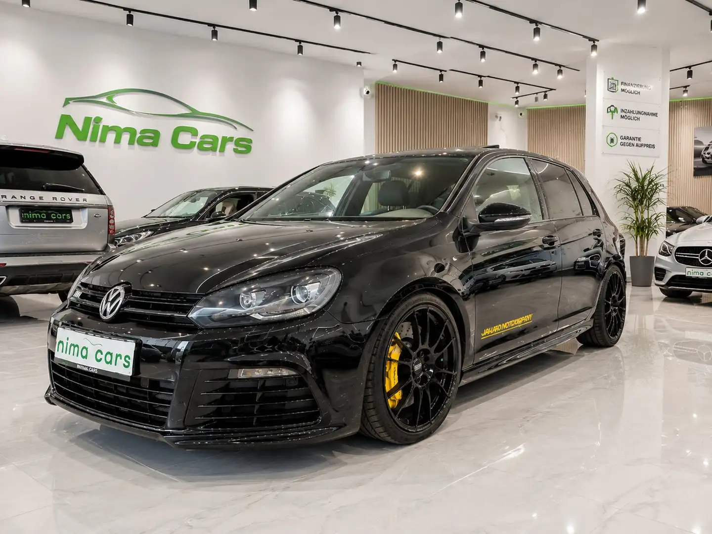 Volkswagen Golf R 4Motion / 2,0 DSG/ Neues Porsche Pickerl Schwarz - 1