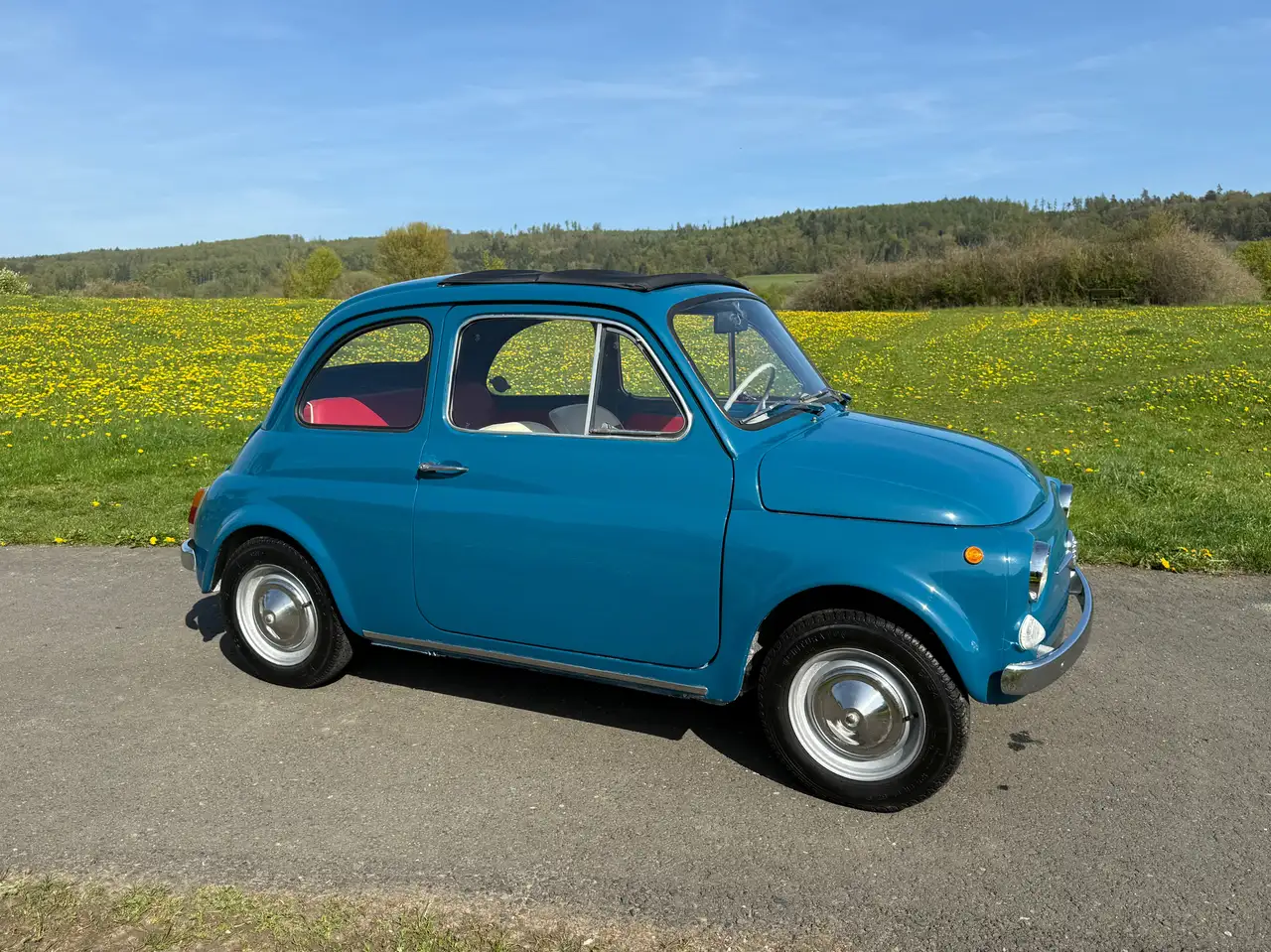 Fiat 500 F RUNDTACHO TÜV & H NEU, foto 2