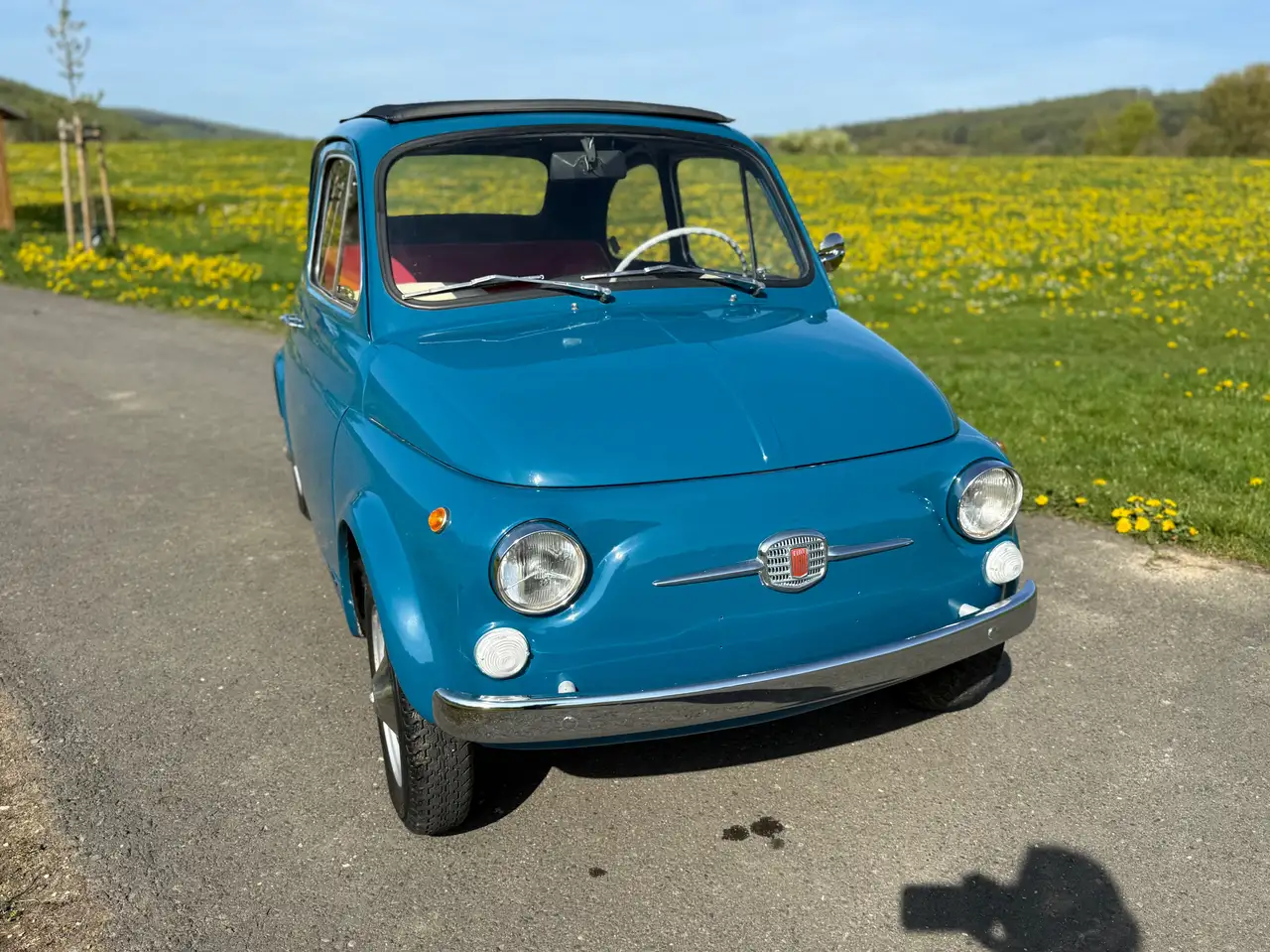Fiat 500 F RUNDTACHO TÜV & H NEU, foto 11