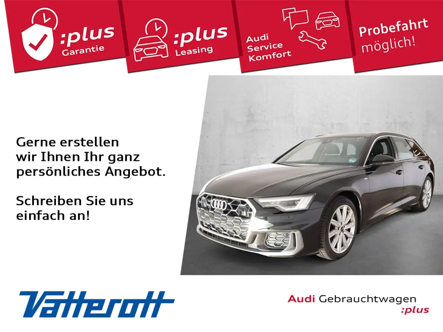 Audi A6 Avant 55 TFSI quattro S line Pano Matrix Schwarz - 1