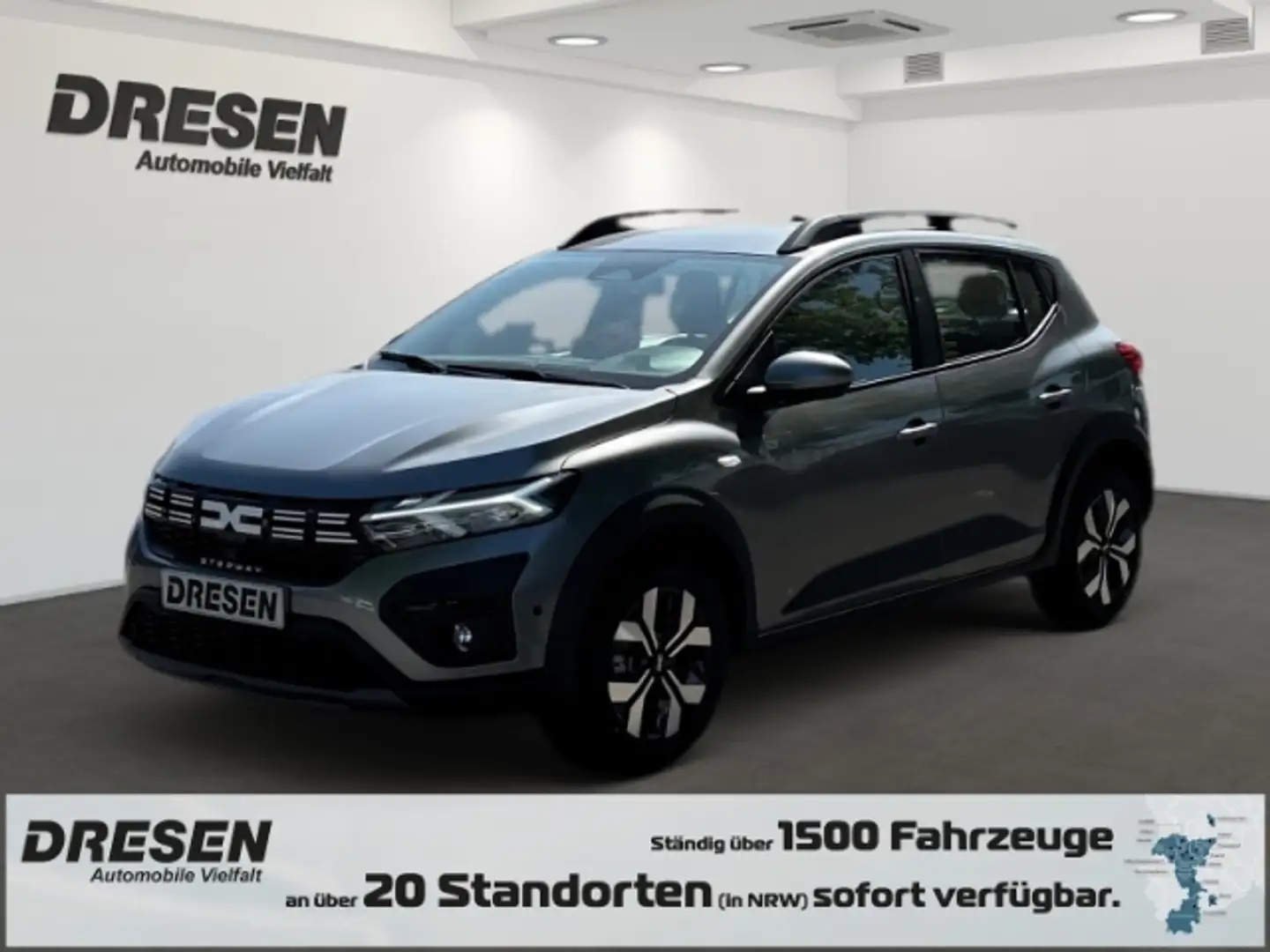 Dacia Sandero Stepway Expression TCe 90 CVT *Kamera* Klima*Tempo Grau - 1