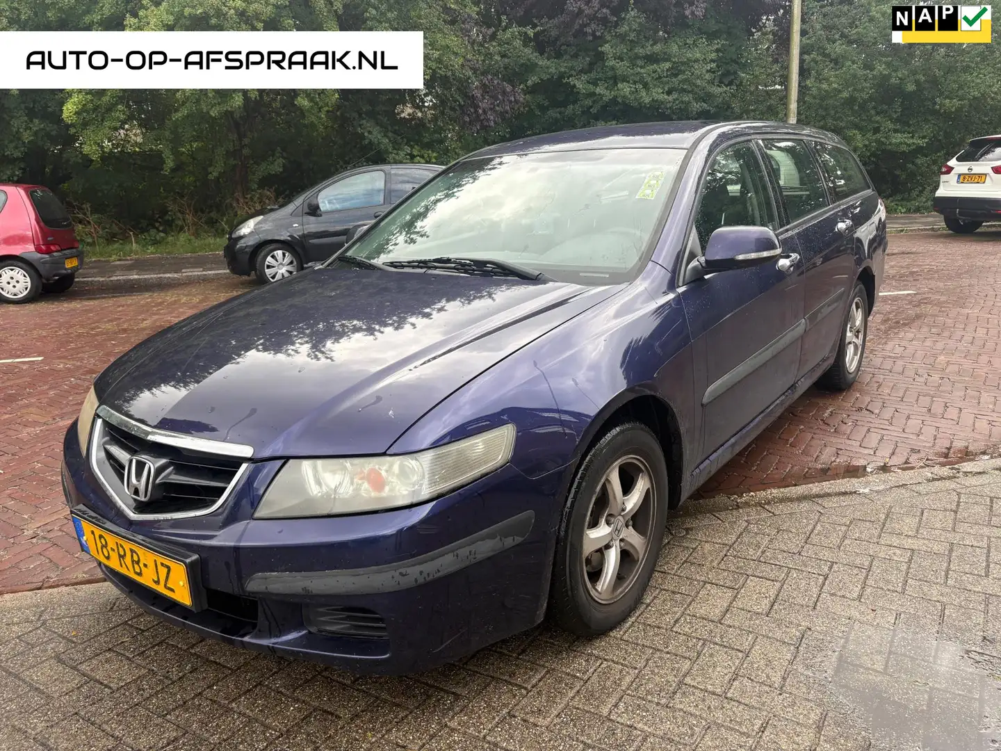 Honda Accord Tourer 2.0i Comfort Trekhaak Airco Bleu - 1