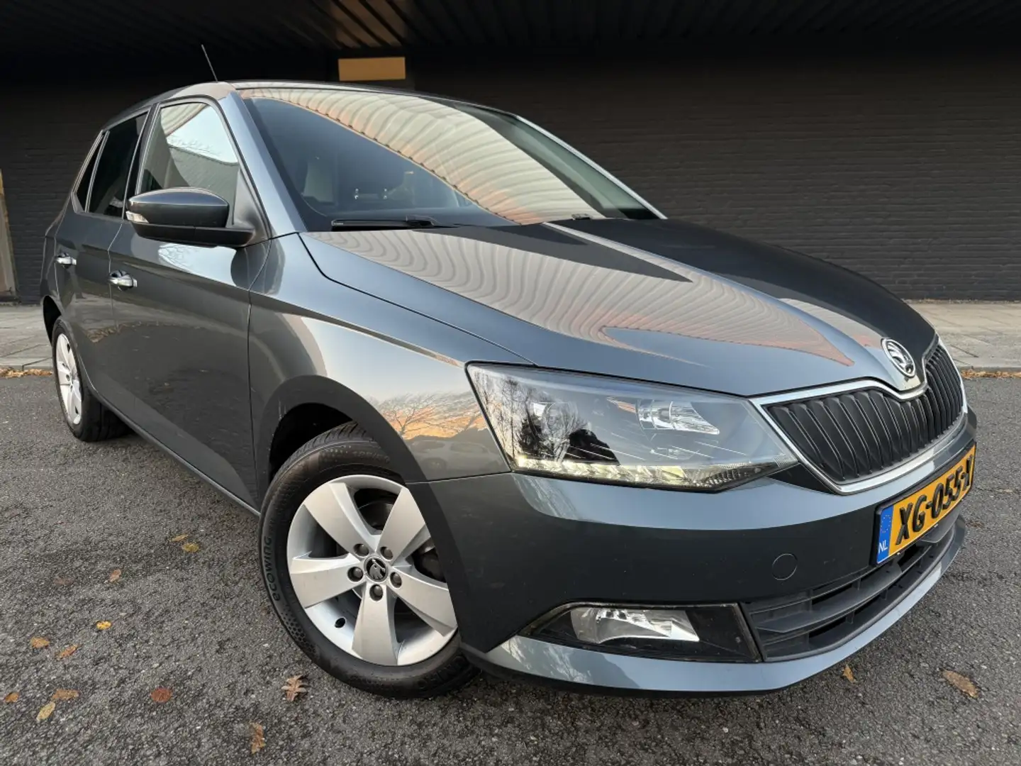Skoda Fabia 1.0 MPI Drive Grau - 1