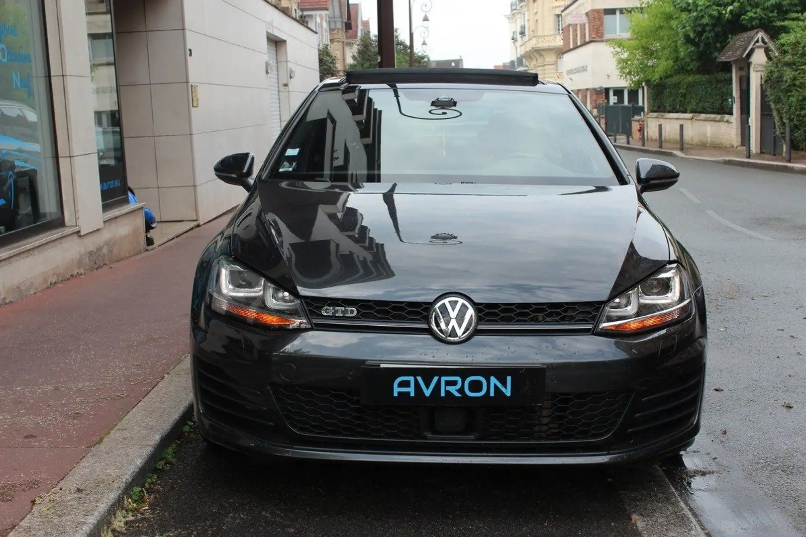 Volkswagen Golf VII GTD 2.0 TDI 184 BLUEMOTION TECHNOLOGY DSG6 5P Gris - 2