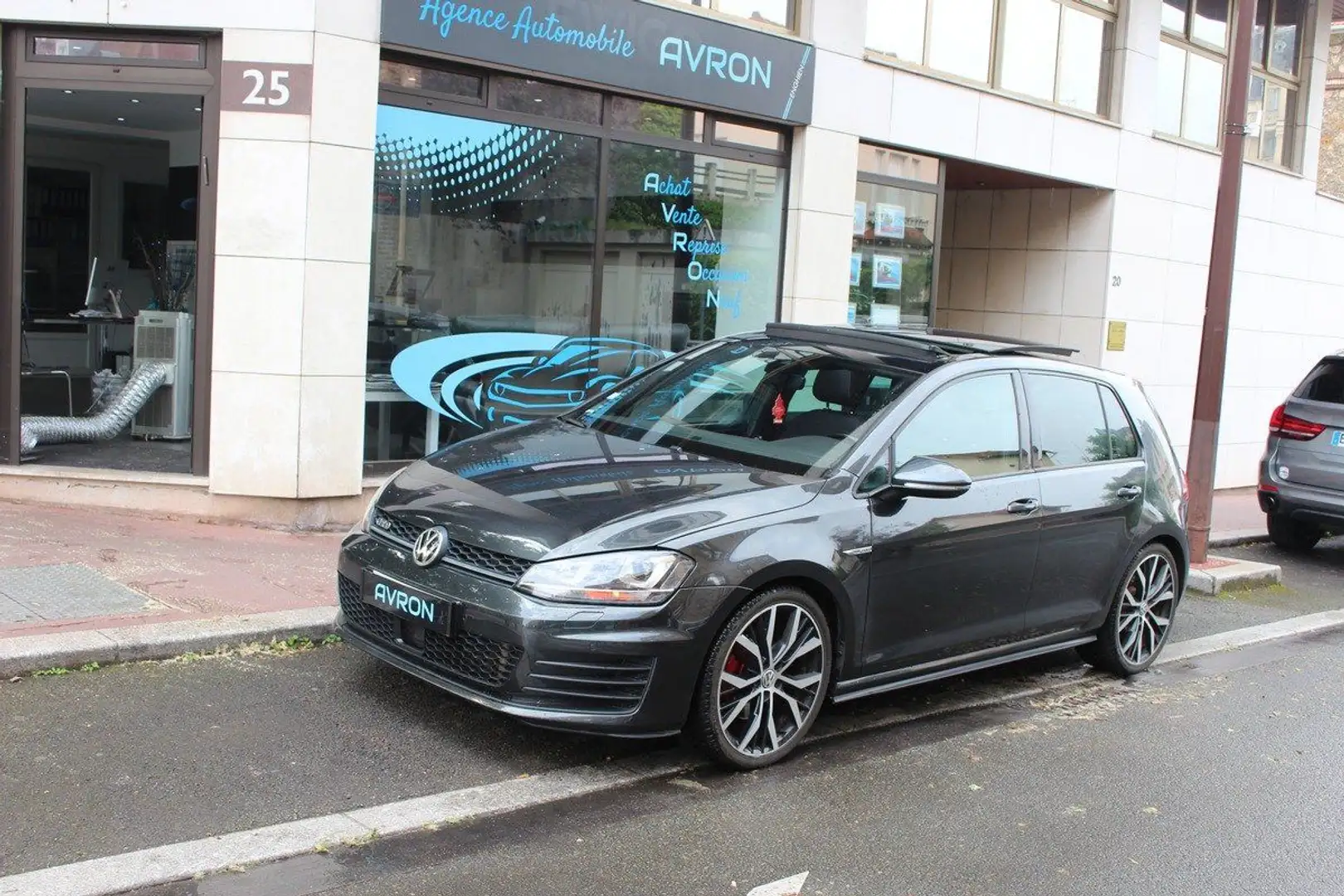 Volkswagen Golf VII GTD 2.0 TDI 184 BLUEMOTION TECHNOLOGY DSG6 5P Gris - 1