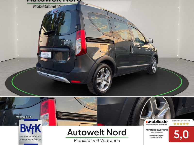 Dacia Dokker Stepway Plus~R-KAMERA~PDC~KLIMA~NAVI~CARPLAY~SHZ~T — photo 5