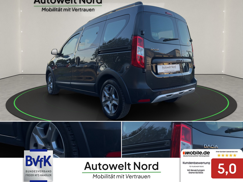Dacia Dokker Stepway Plus~R-KAMERA~PDC~KLIMA~NAVI~CARPLAY~SHZ~T — photo 7