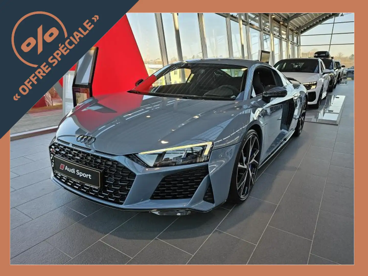 Audi R8 V10 Performance quattro Gris - 1
