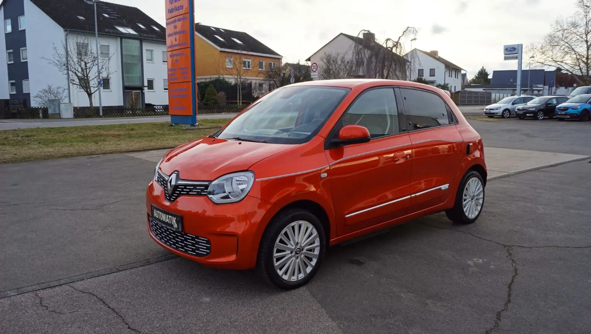 Renault Twingo Vibes SHZ+Kam. incl.Batterie & Zertifikat Orange - 1