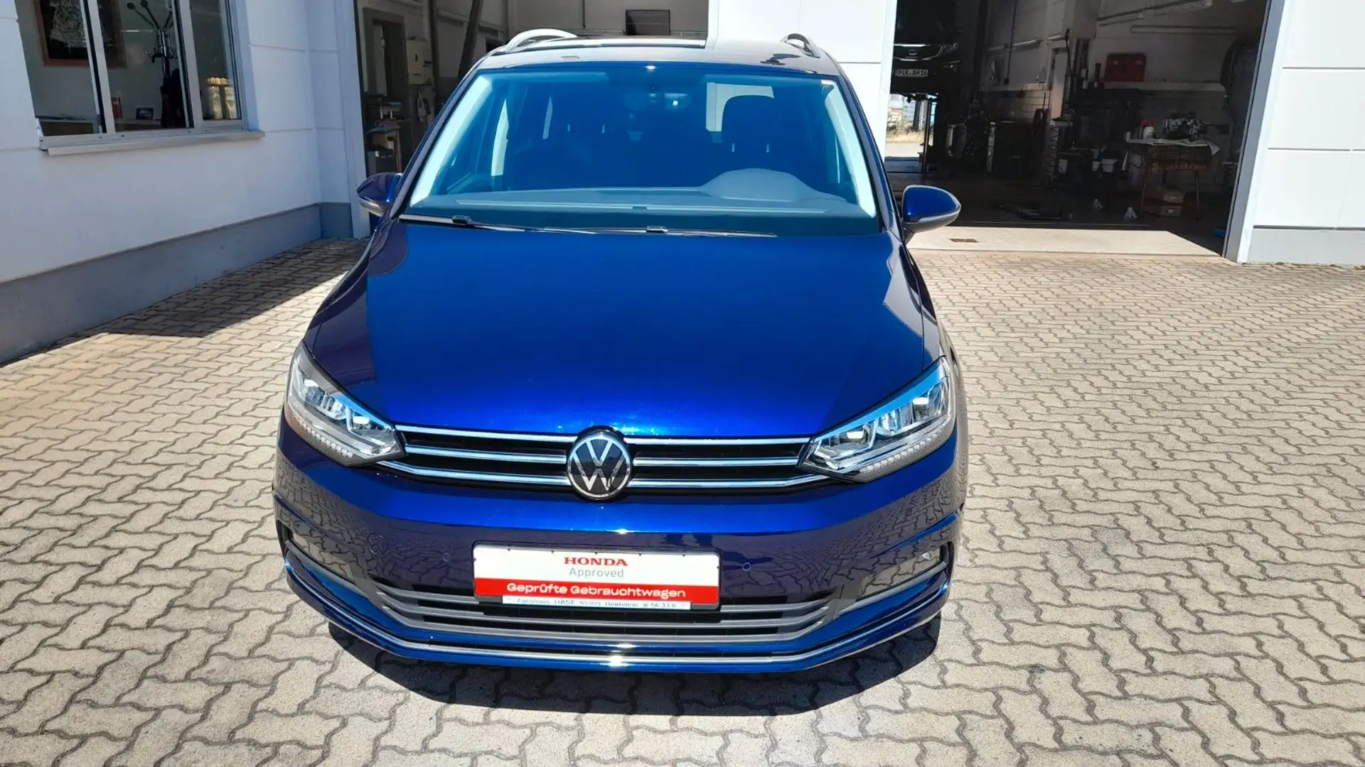 Volkswagen Touran United 2,0 TDI,7 Sitzer, DSG, LED, Navi Blauw - 2