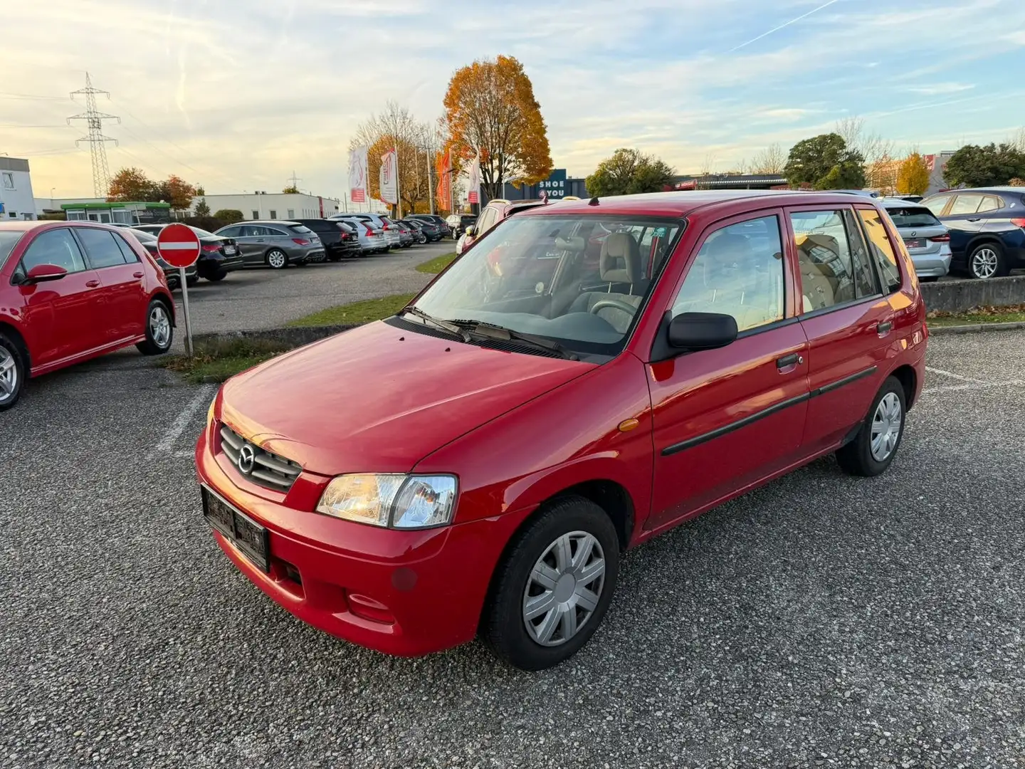 Mazda Demio 1,3i Klima *HÄNDLER/EXPORT* Rot - 2