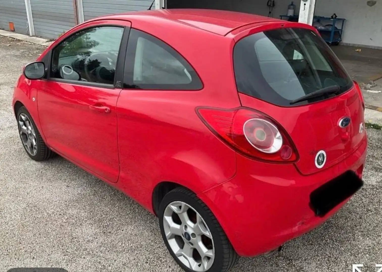 Ford Ka/Ka+ Ka II 3p 2009 Ka 1.2 Titanium s/esp,tcs 69cv E5 Rosso - 2