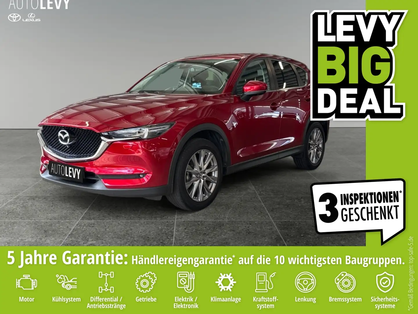 Mazda CX-5 2.5 Skyactiv-G Kangei +LED+Navi+360Kamera+ Rosso - 1