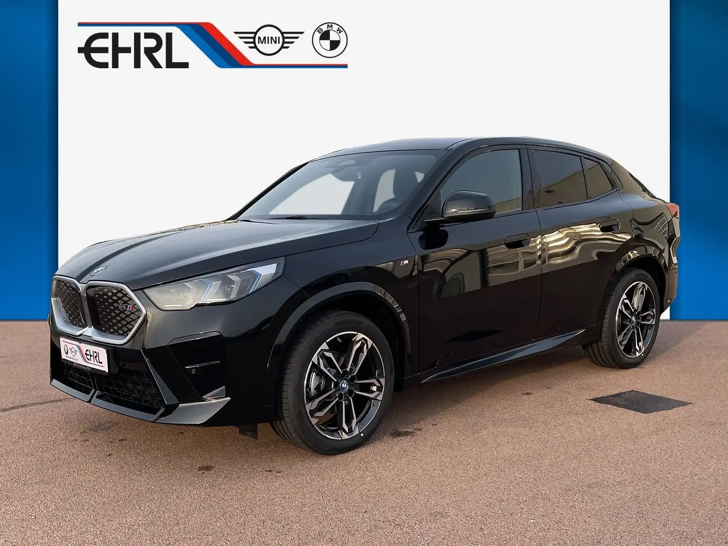 BMW iX2 eDrive20 *M-Sport*AHK*LHZ*UPE:59.260€ Fekete - 1
