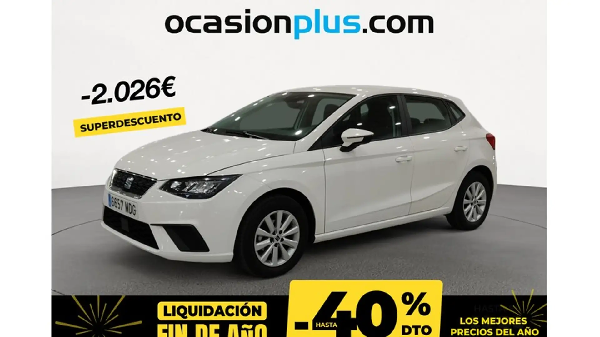 SEAT Ibiza 1.0 MPI Evo S&S Style 80 Blanc - 1