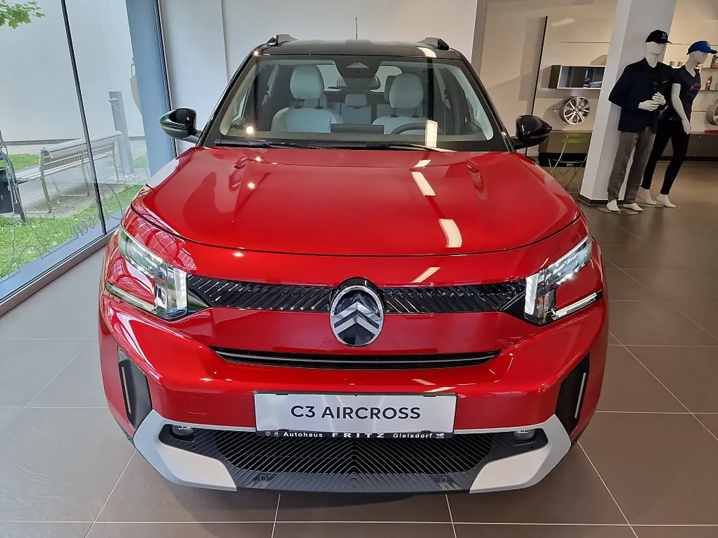 Citroen C3 Aircross e-C3 Aircross 113 44kWh Max "sofort verfügbar" Rot - 2