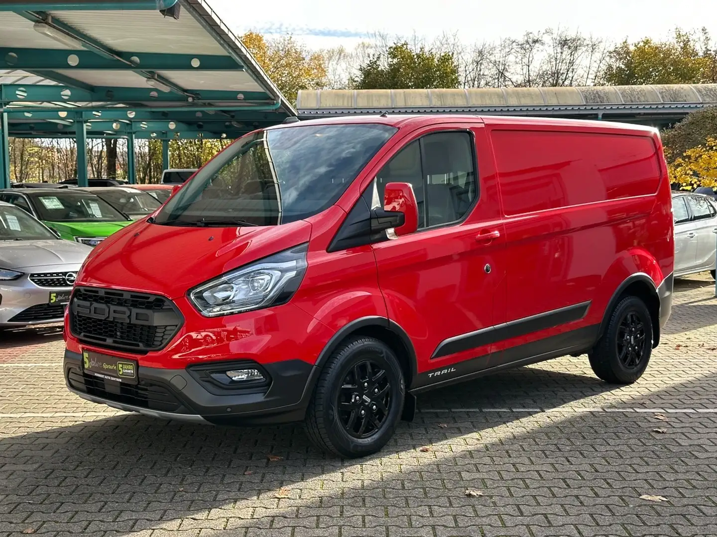 Ford Transit Custom 2.0 TDCI L1 Trail *Tempomat*Spurh* Rot - 2