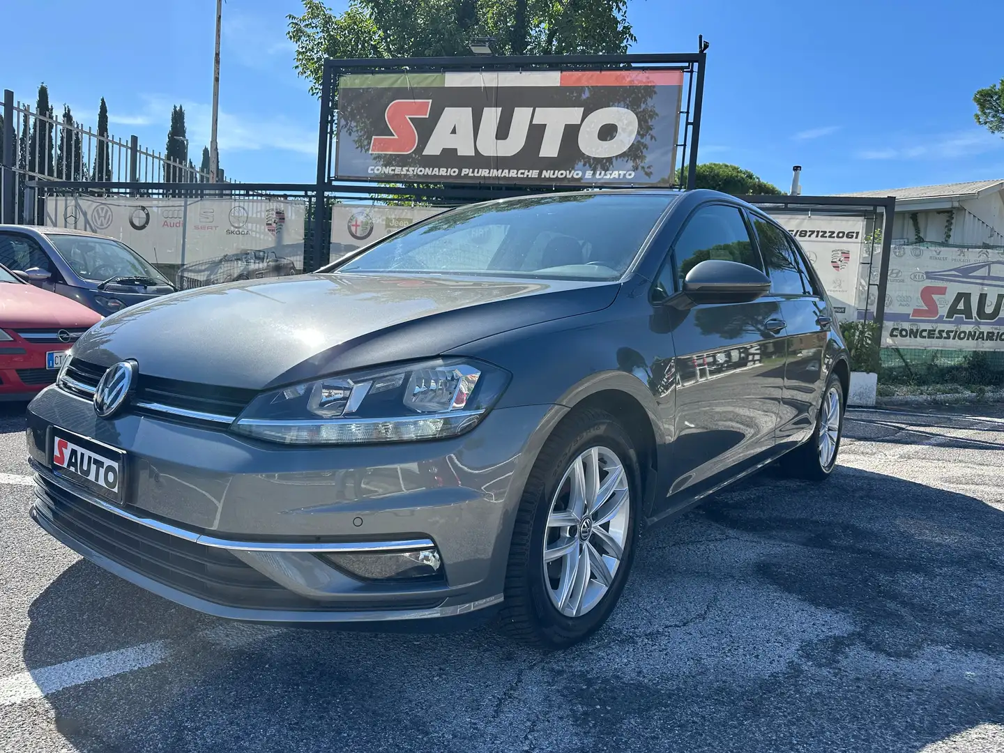 Volkswagen Golf Golf VII 2017 5p 5p 1.6 tdi Highline 115cv dsg Argento - 1