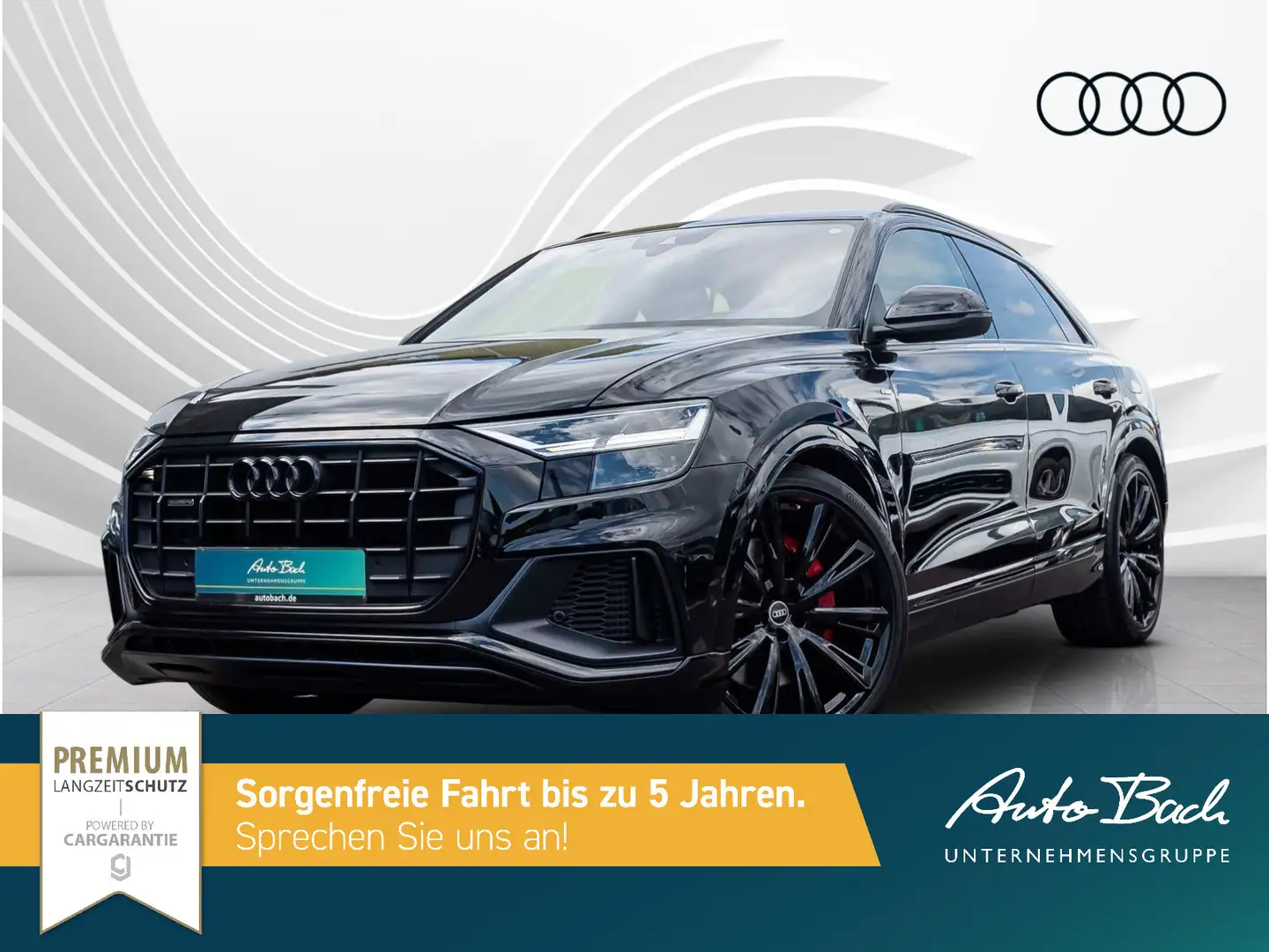 Audi Q8 S line 55TFSI e qu Navi LED virtual HuD GRA A Noir - 2