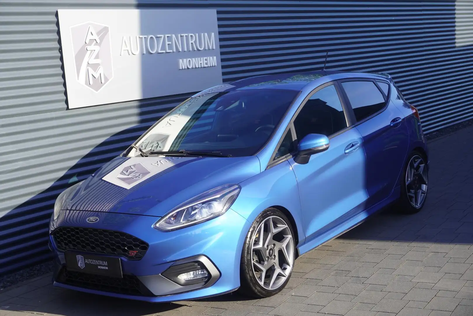 Ford Fiesta ST ECOBOOST|RECARO|APPLE|SITZHEIZUNG|PDC| Blauw - 2