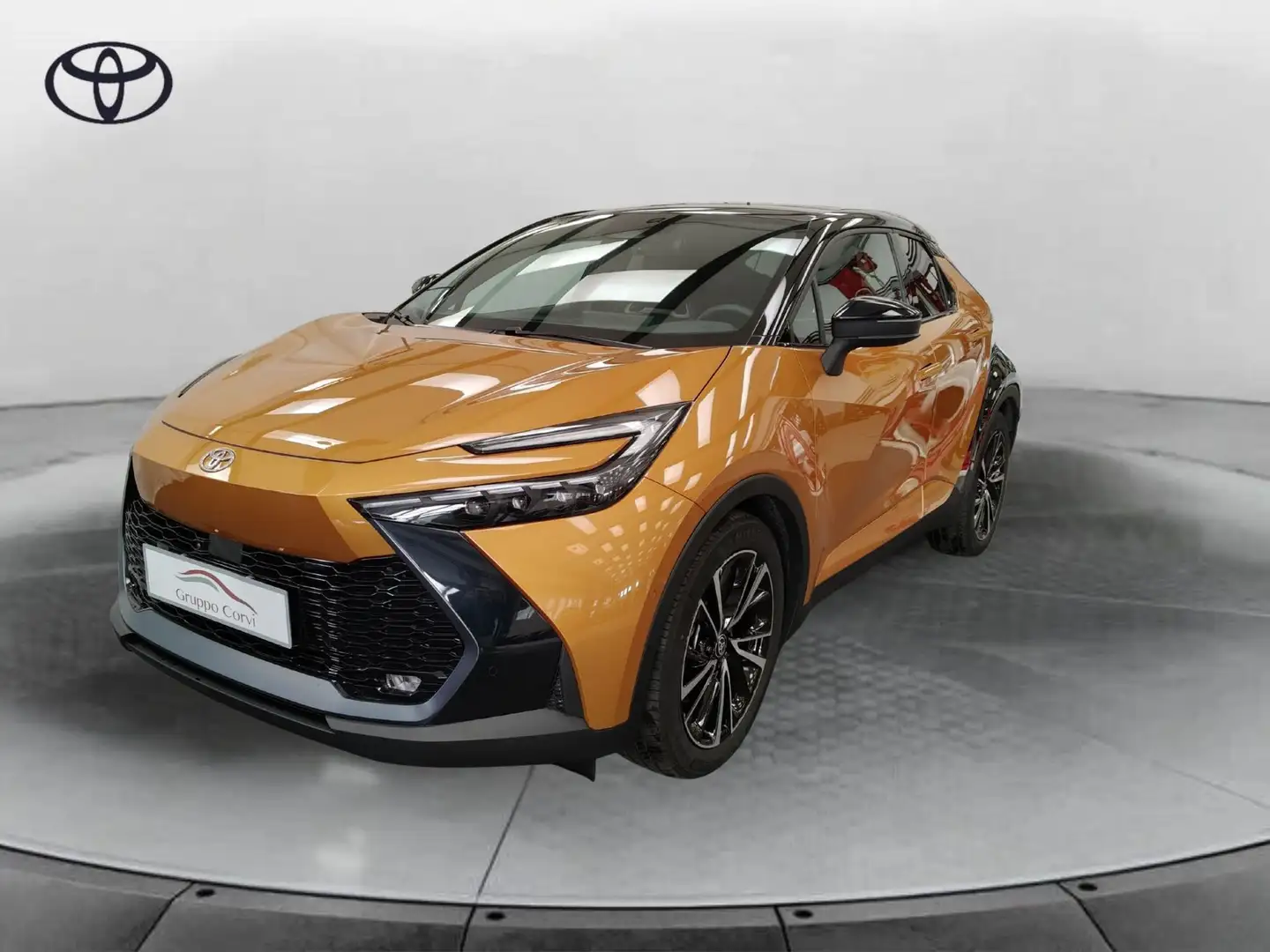Toyota C-HR C-HR 2.0 HV Lounge Premiere Geel - 1
