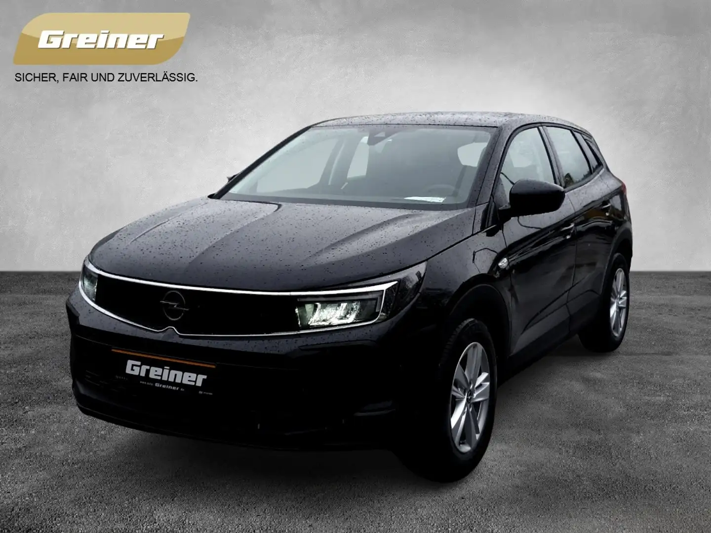 Opel Grandland 1.2 Turbo Enjoy SHZ|LRHZ|PDC|KLIMA Schwarz - 2