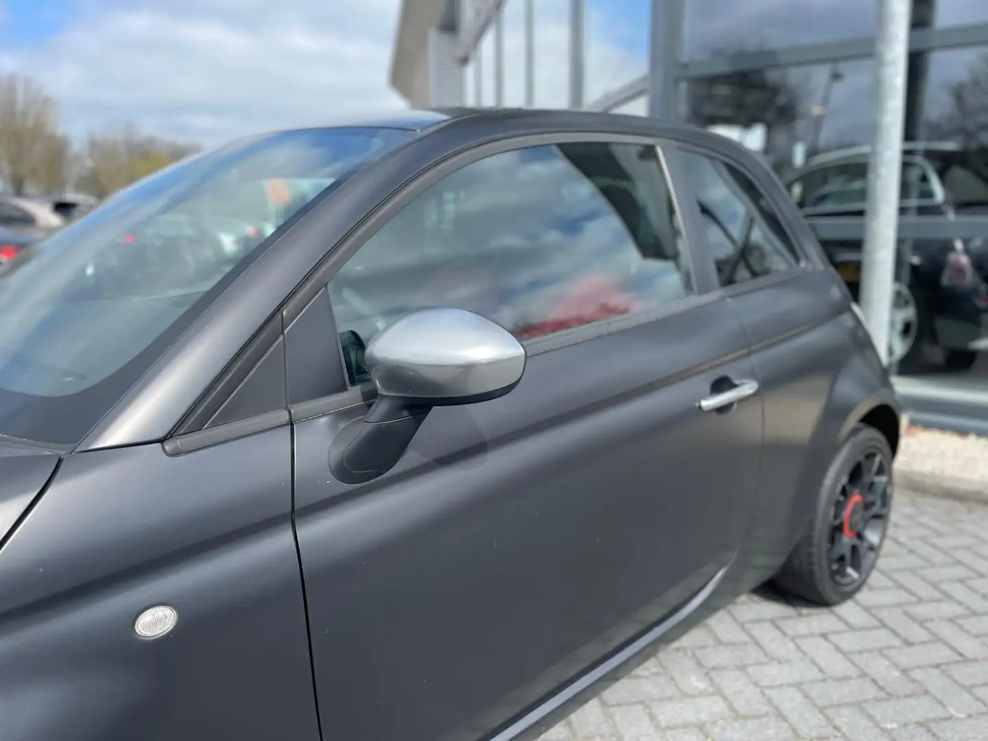 Fiat 500 0.9 TwinAir Blackjack | Uniek | 77.000 NAP | Leder Zwart - 2