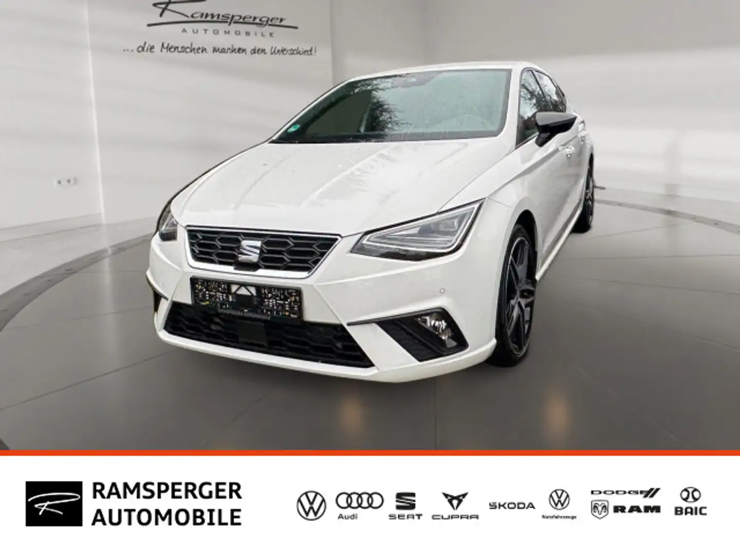 SEAT Ibiza FR 1.0 TSI LED/Beats/Navi/Kamera/uvm. Weiß - 1