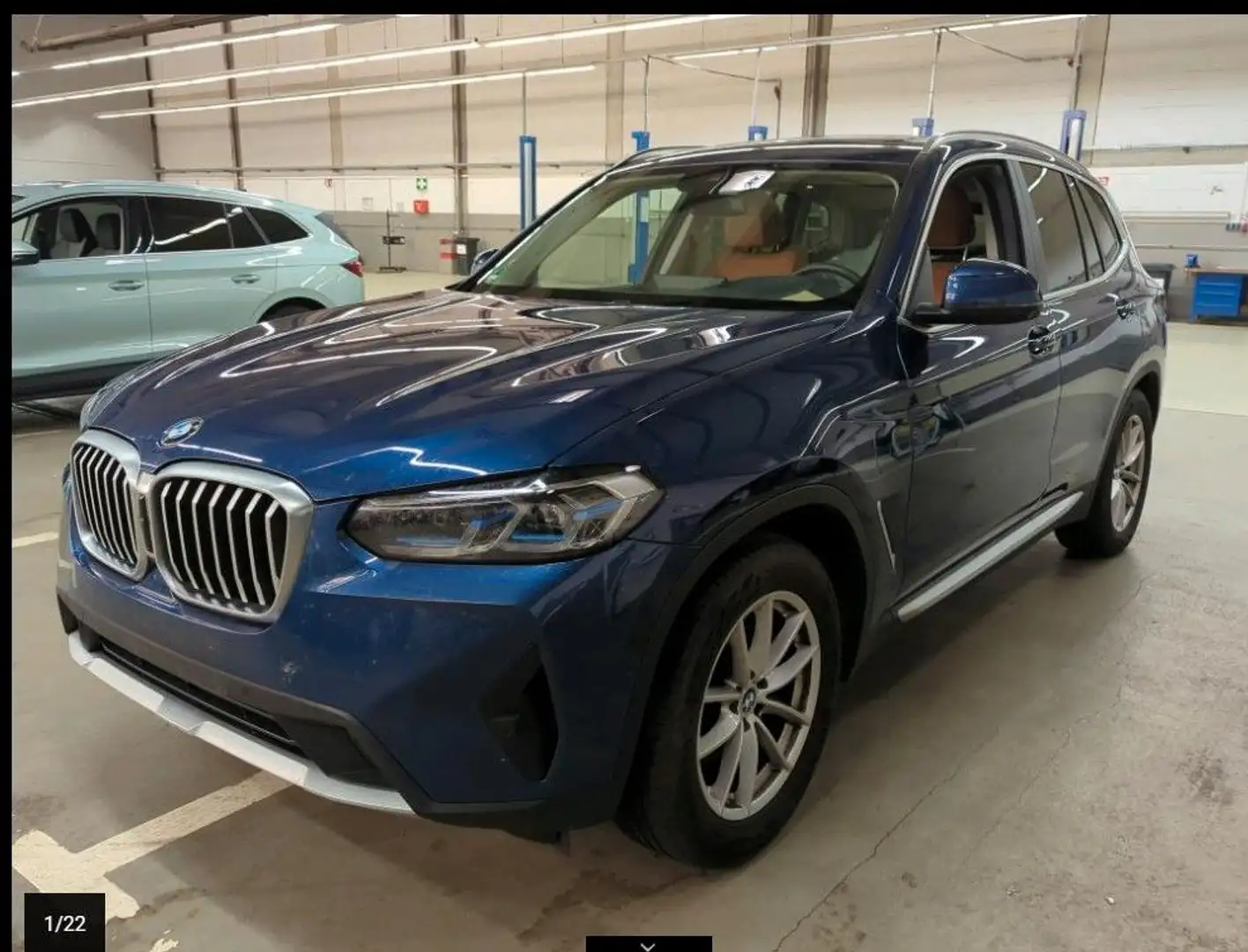 BMW X3 xD 20 d/Laser/Pano/Cockpit Live/27800Netto Bleu - 1