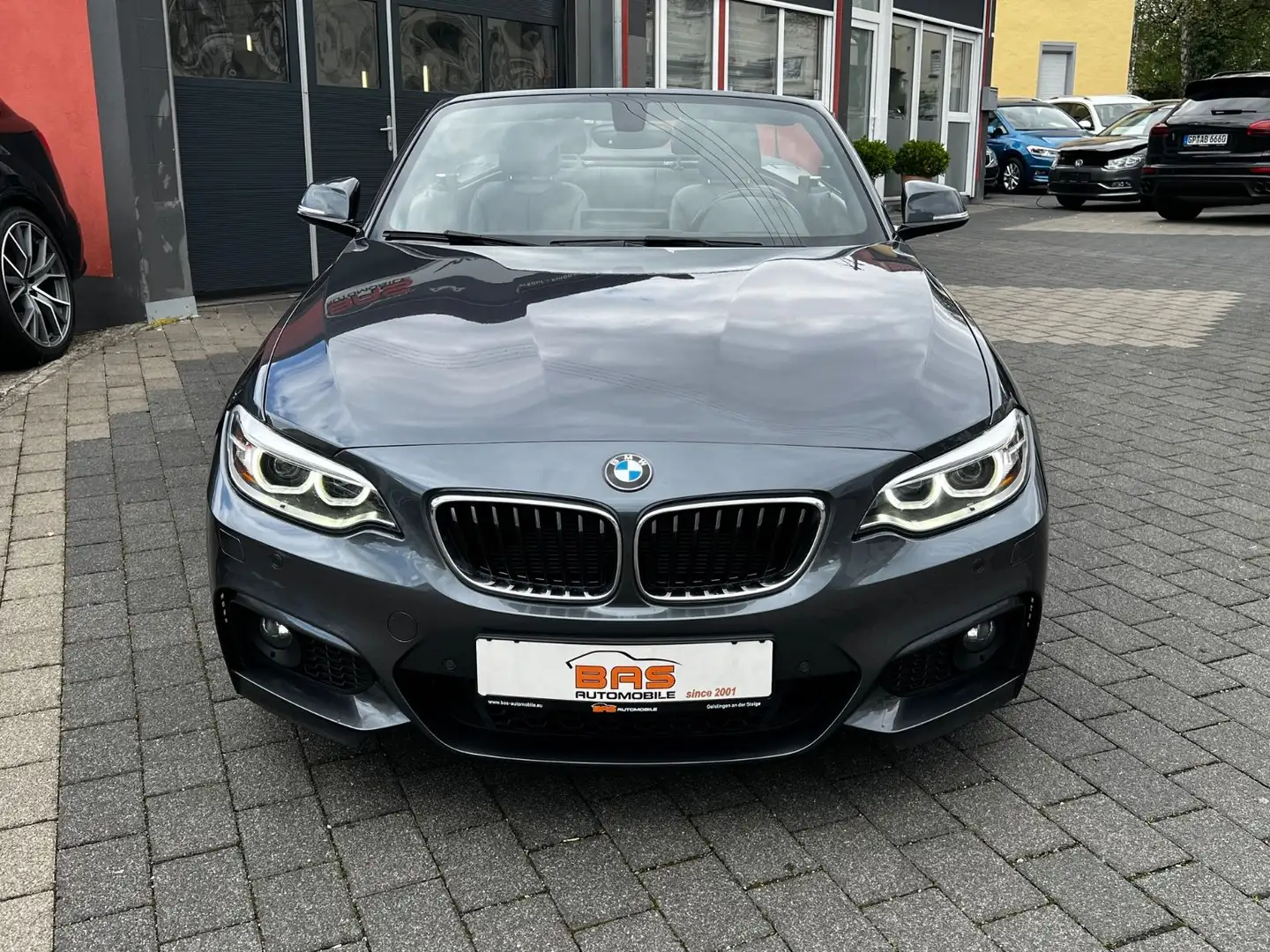 BMW 220 Cabrio 220 d M Sport*NAVI*KAMERA*HIFI*BI-XEN Grau - 2