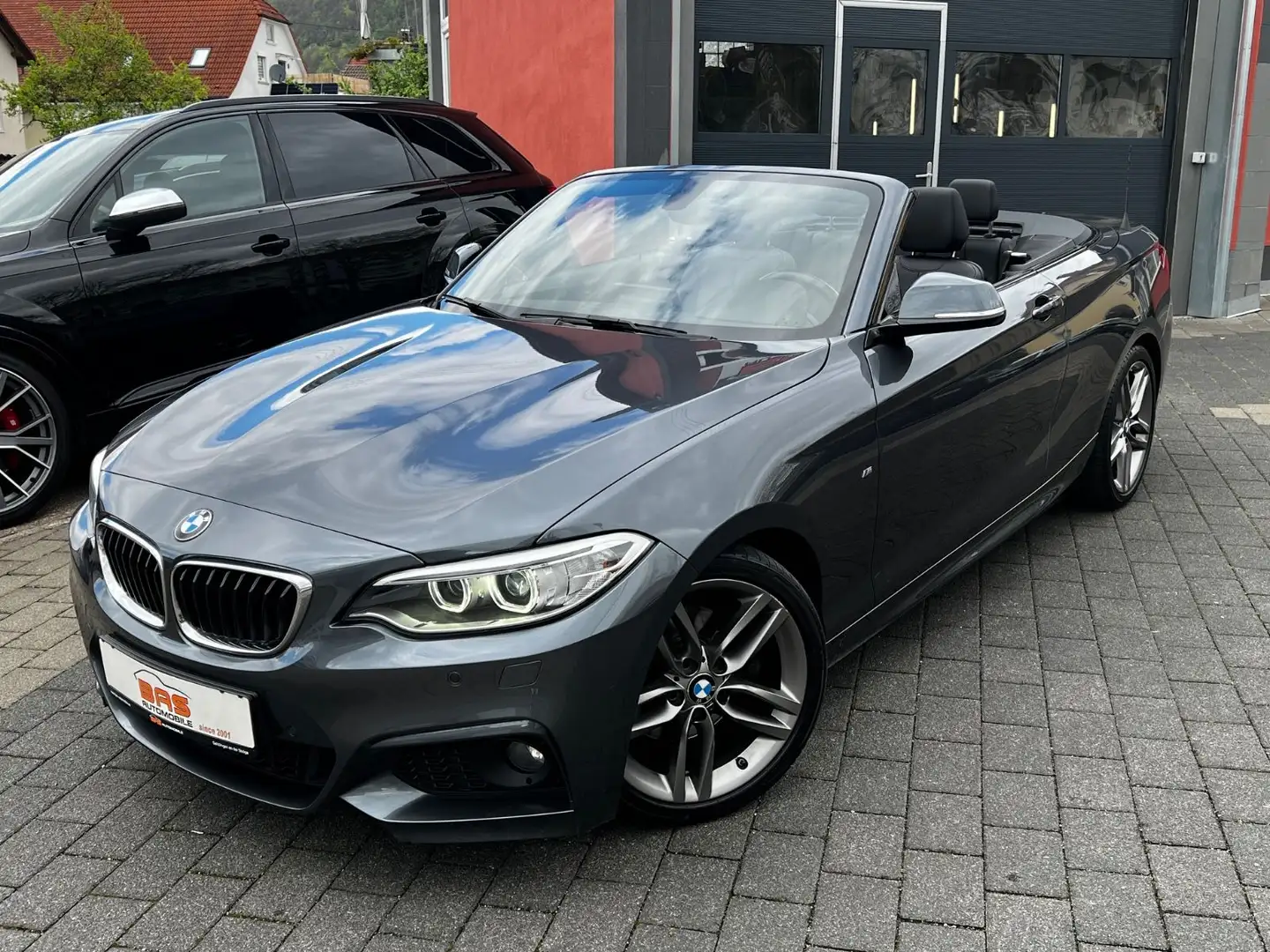 BMW 220 Cabrio 220 d M Sport*NAVI*KAMERA*HIFI*BI-XEN Grau - 1