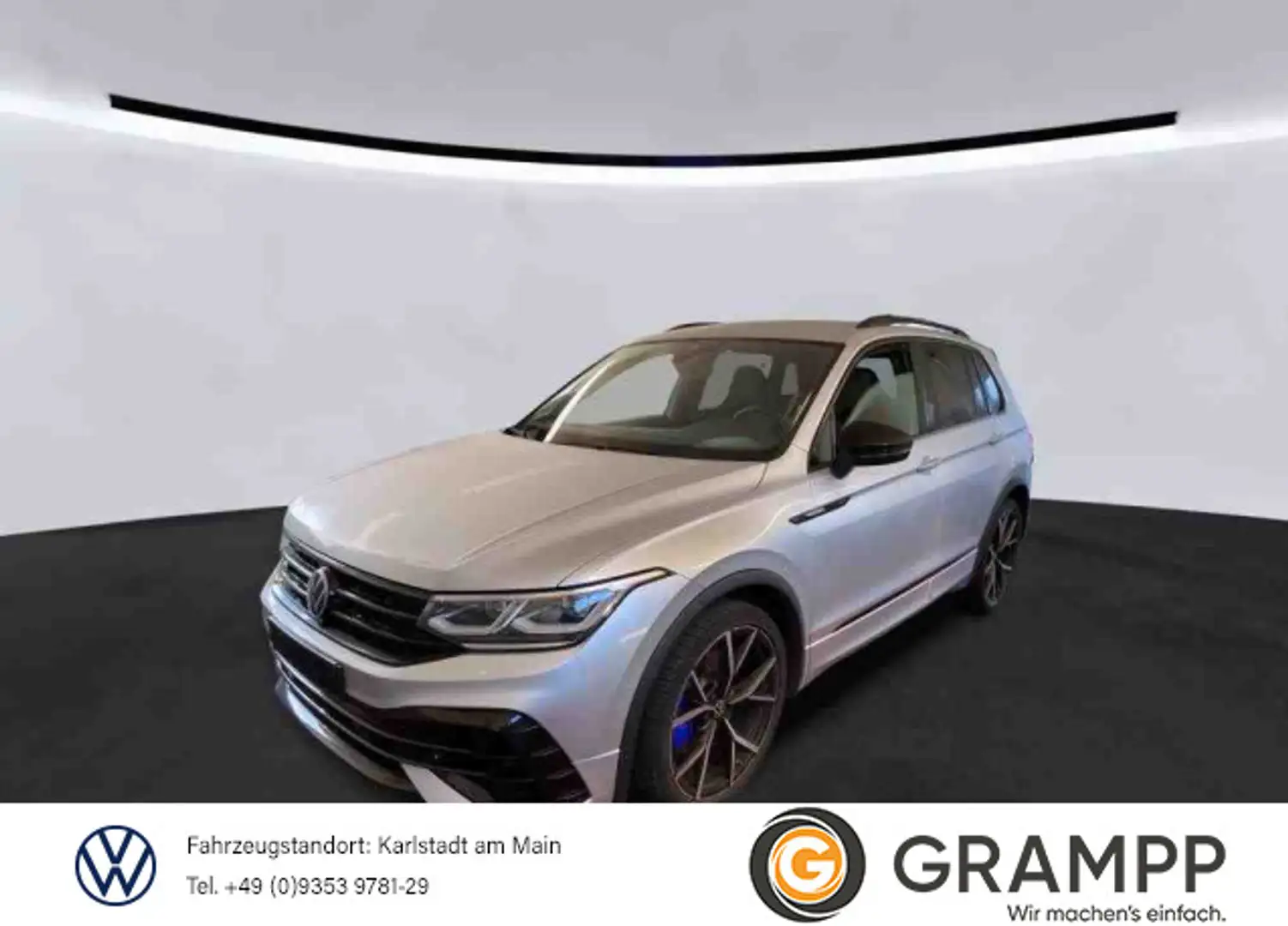 Volkswagen Tiguan "R" +AKRAPOVIC+AHK+KAMERA+KEYLESS+CARGO+ Silber - 1