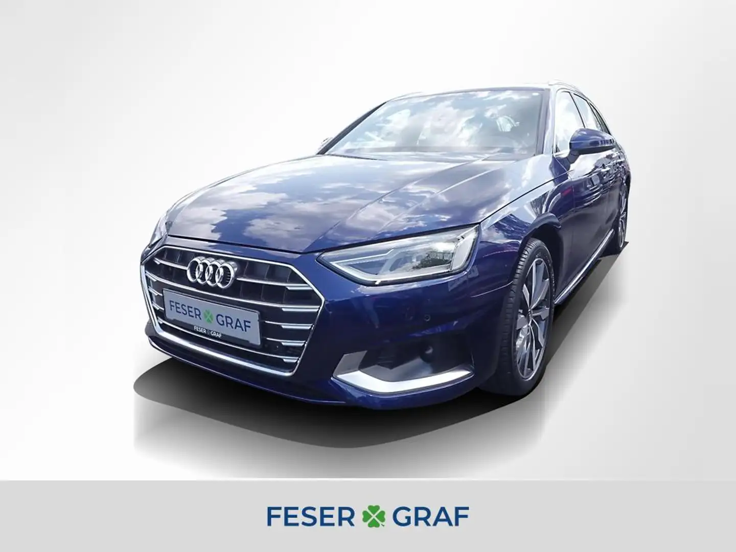 Audi A4 Avant 35 TFSI advanced Navi RüKa Sitzh. Blau - 1