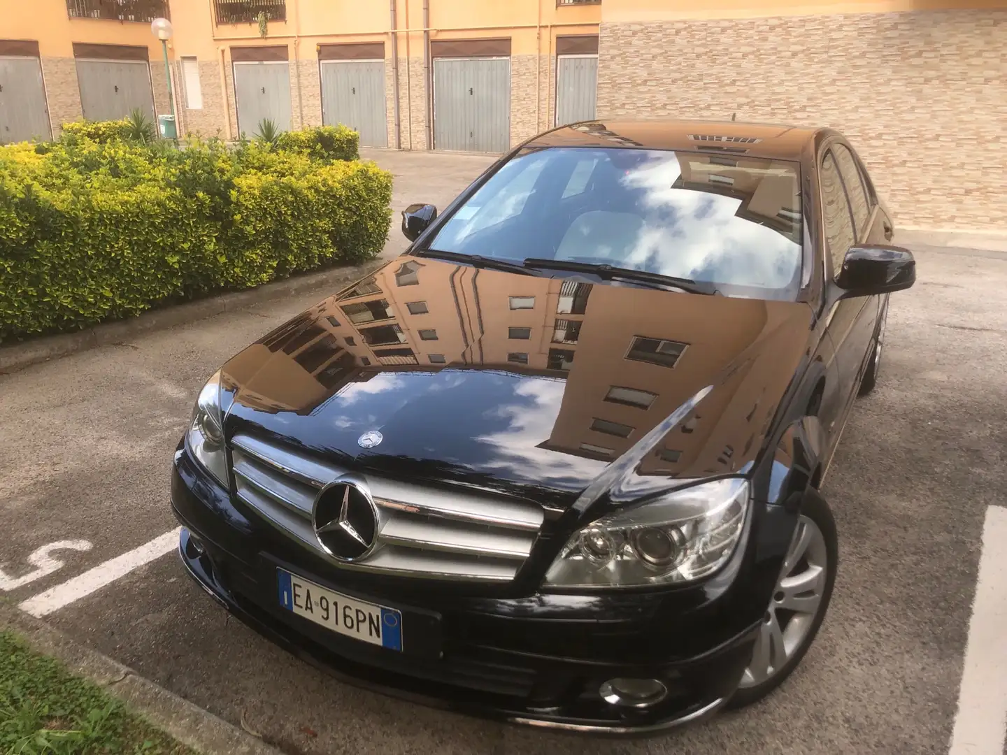 Mercedes-Benz C 200 kompr Elegance s/pelle Noir - 2