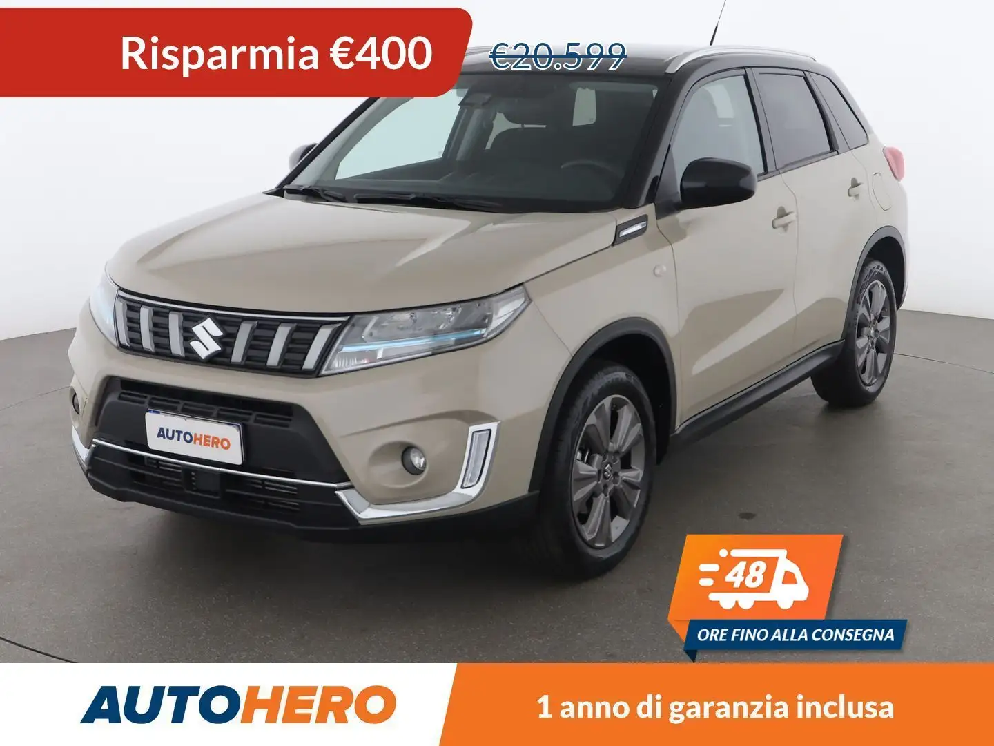 Suzuki Vitara 1.4 BoosterJet Mild-Hybrid Cool  AllGrip MHEV Beige - 1