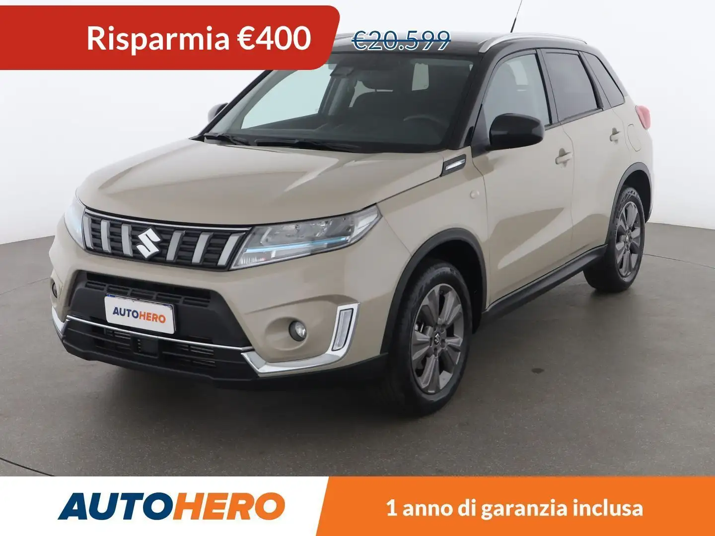 Suzuki Vitara 1.4 BoosterJet Mild-Hybrid Cool MHEV Beige - 1