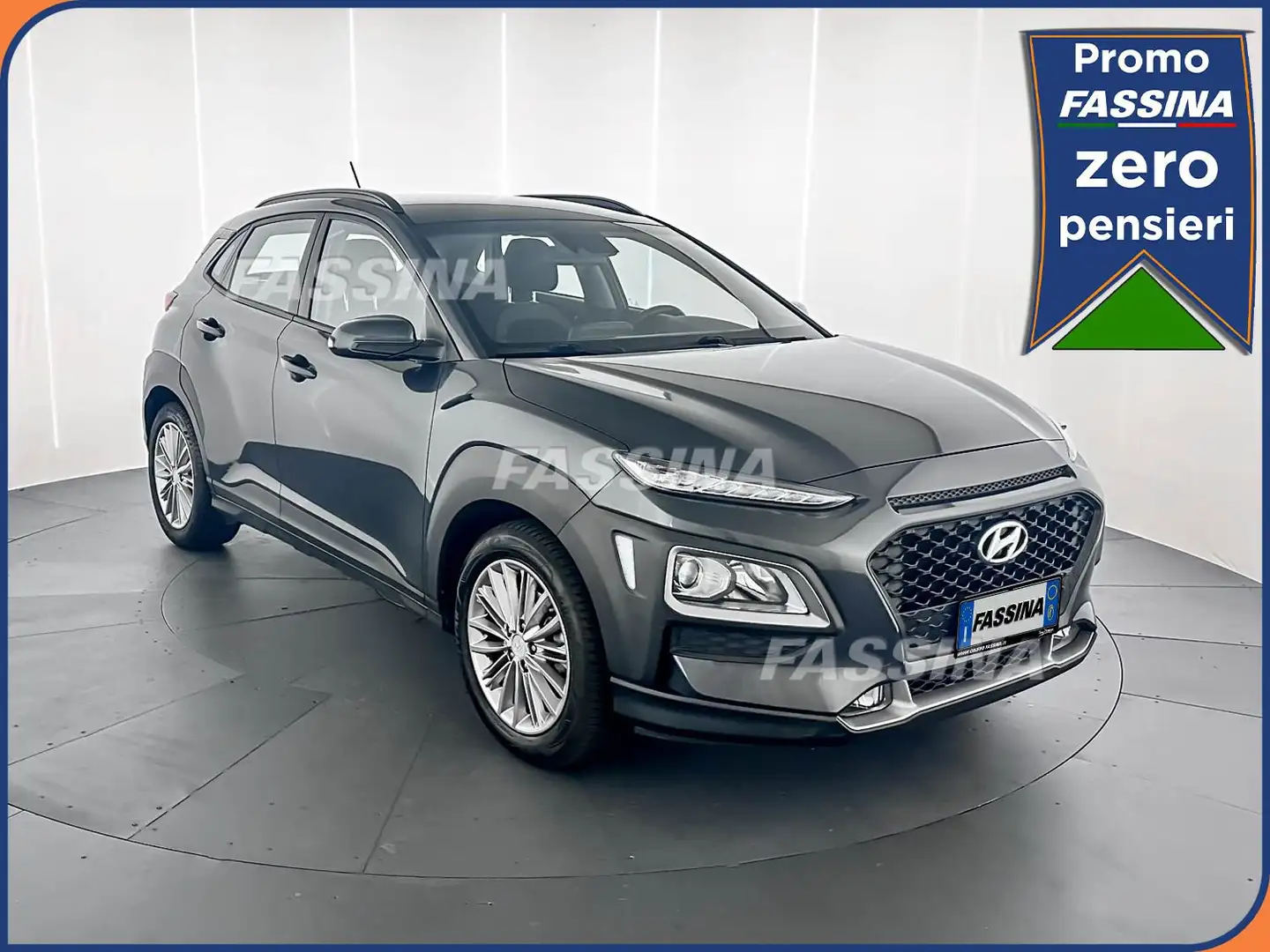 Hyundai KONA Kona 1.0 T-GDI Comfort Grigio - 1