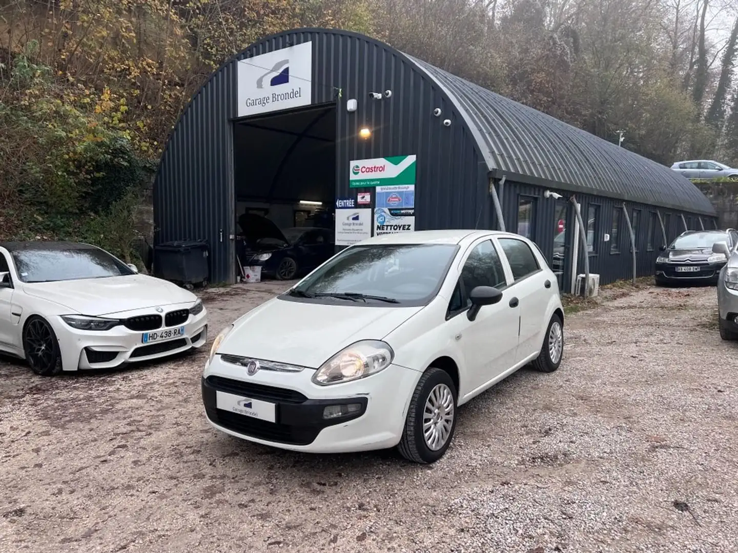 Fiat Punto Evo 1.2i 69cv Active 2éme Main Phase 2 Blanc - 1