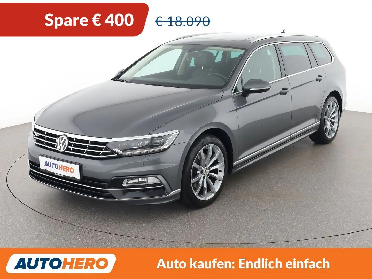 Volkswagen Passat 2.0 TDI Highline BlueMotion Tech Grau - 1